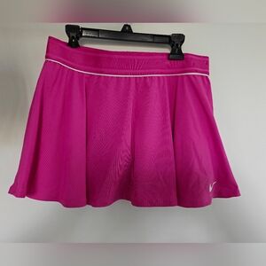 Nike Girls Hotpink Tennis Skort Skirt With Shorts Size XL NWT